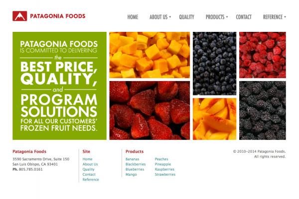 Patagonia Foods Homepage